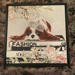 King Charles Cavalier canvas picture